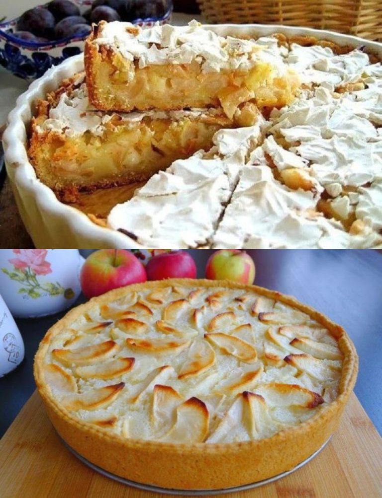 Szarlotka smakuje lepiej niż ciasto: nadzienie przypomina krem. Pyszny i prosty przepis