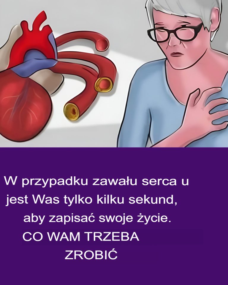 W przypadku zawału serca masz tylko kilka sekund, aby uratować swoje życie. Co powinieneś zrobić?
