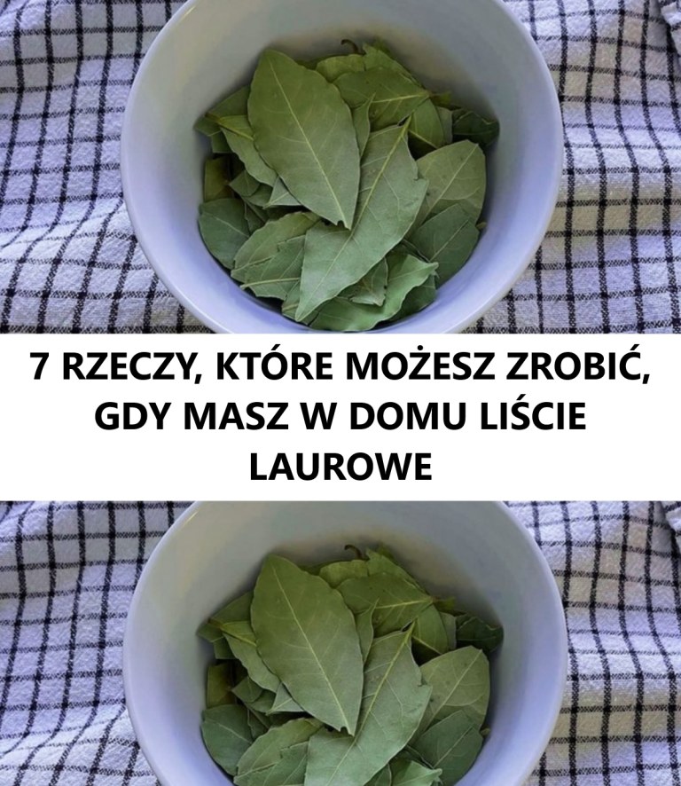 7 RZECZY, KTÓRE MOŻESZ ZROBIĆ, GDY MASZ W DOMU LIŚCIE LAUROWE