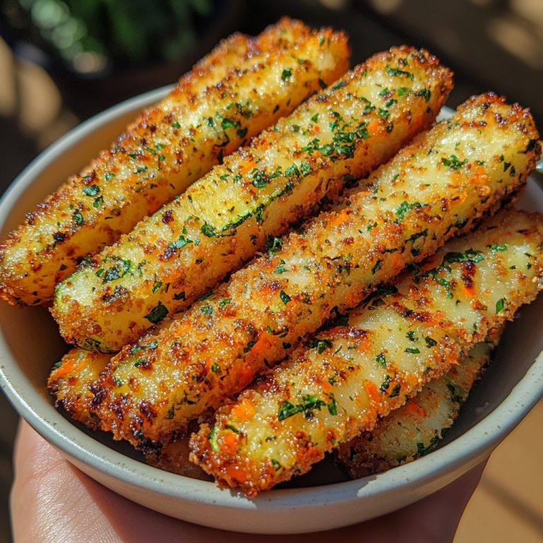 Paluszki z Cukinii, Marchewki i Sera Idealne na domową przekąskę!