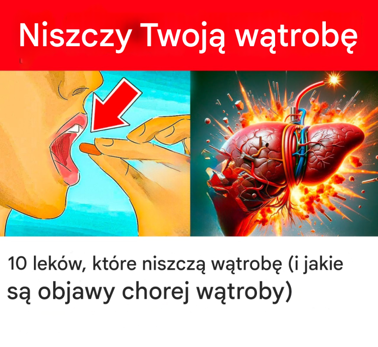 10 leków, które niszczą wątrobę (i jakie są objawy chorej wątroby)