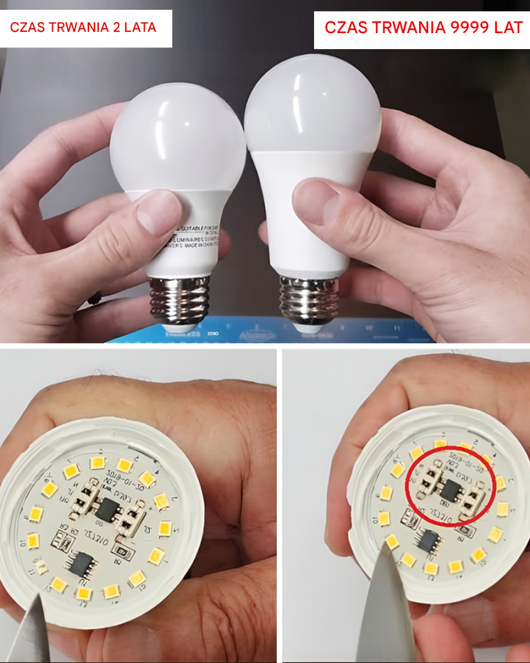 Dzięki tej wskazówce Twoje żarówki LED będą działać przez całe życie