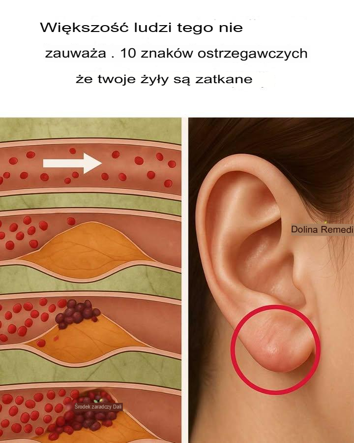 Większość ludzi o tym zapomina. 10 ostrzegawczych znaków, że tętnice są zatkane