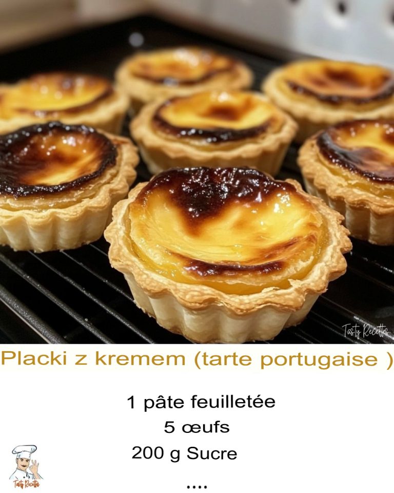 Pastéis de nata (portugalski placek)