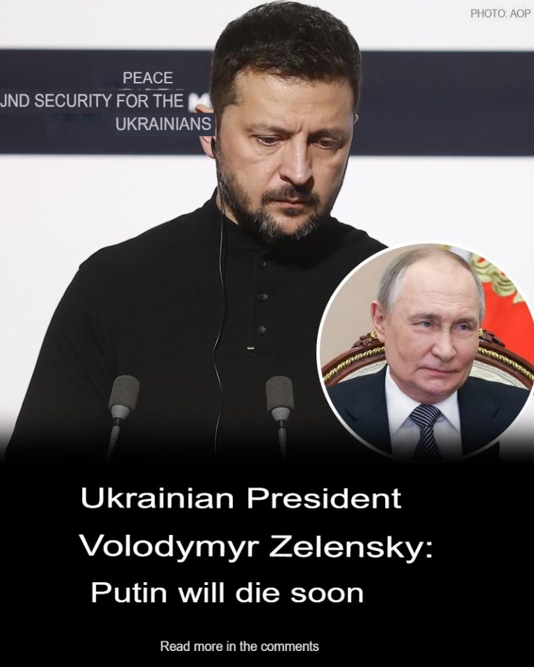 Prezydent Ukrainy Wołodymyr Zełenski: Putin wkrótce umrze