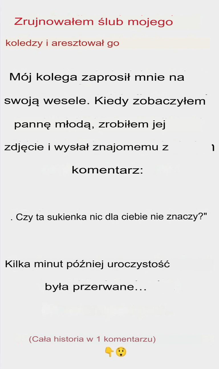 Zniszczyłem małżeństwo mojego kolegi i doprowadziłem do jego aresztowania