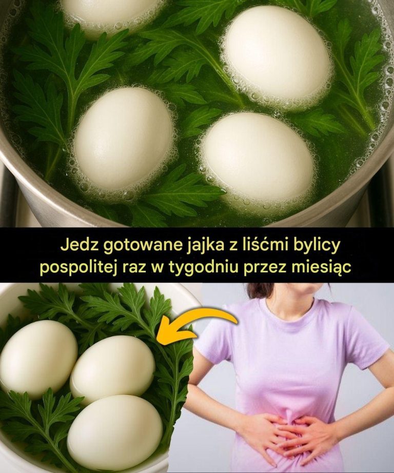 Kobiety, które jedzą gotowane jajka z liśćmi bylicy pospolitej raz w tygodniu przez miesiąc, zyskują 4 zaskakujące korzyści zdrowotne