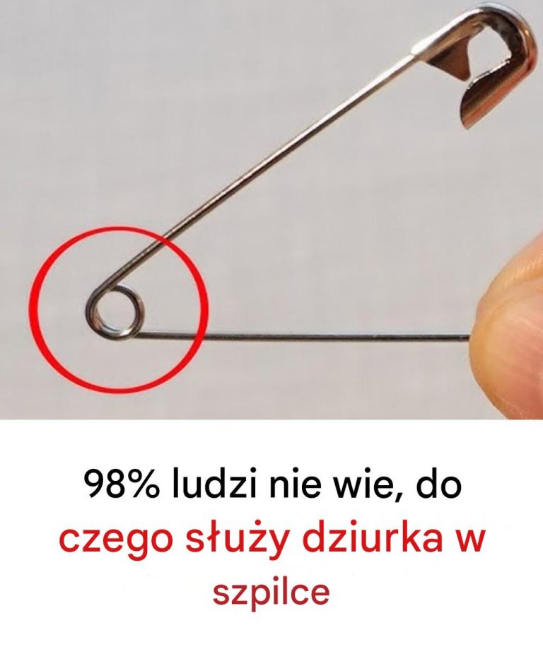 Do czego służy ten malutki otwór w agrafce?