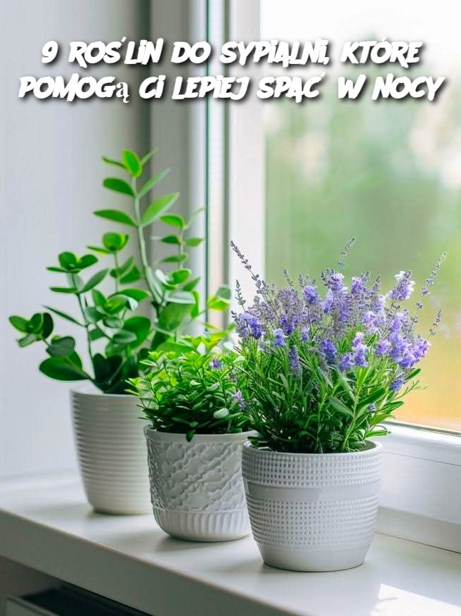 9 roślin do sypialni, które pomogą Ci lepiej spać w nocy