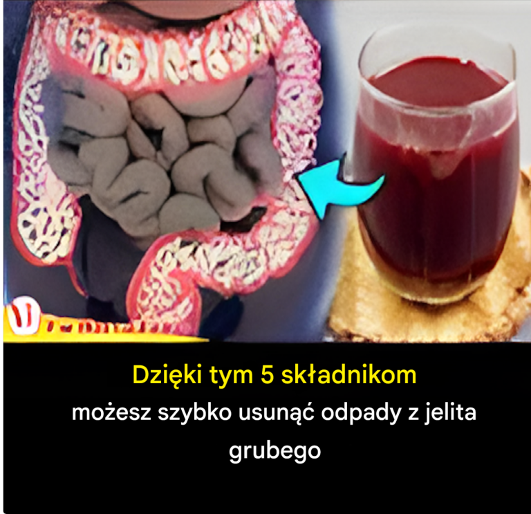 Dzięki tym 5 składnikom możesz szybko usunąć odpady z jelita grubego