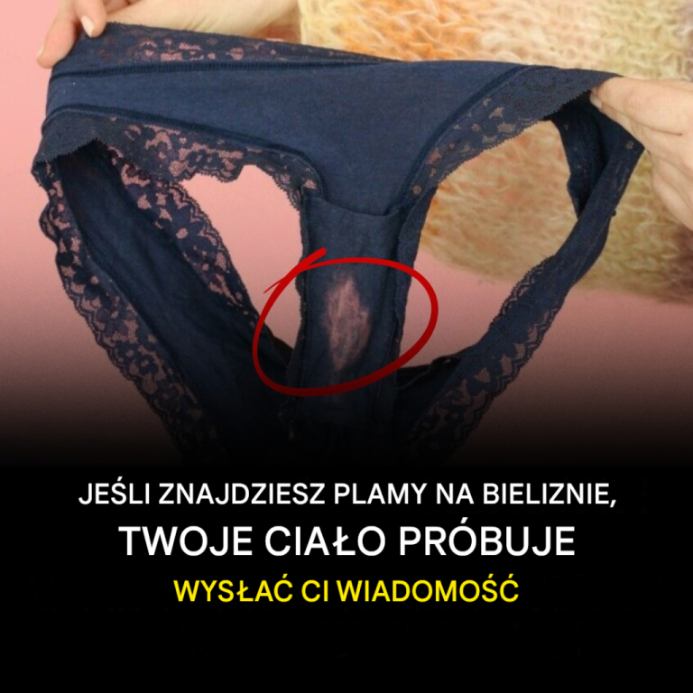 Plamy na bieliźnie: Co oznaczają?
