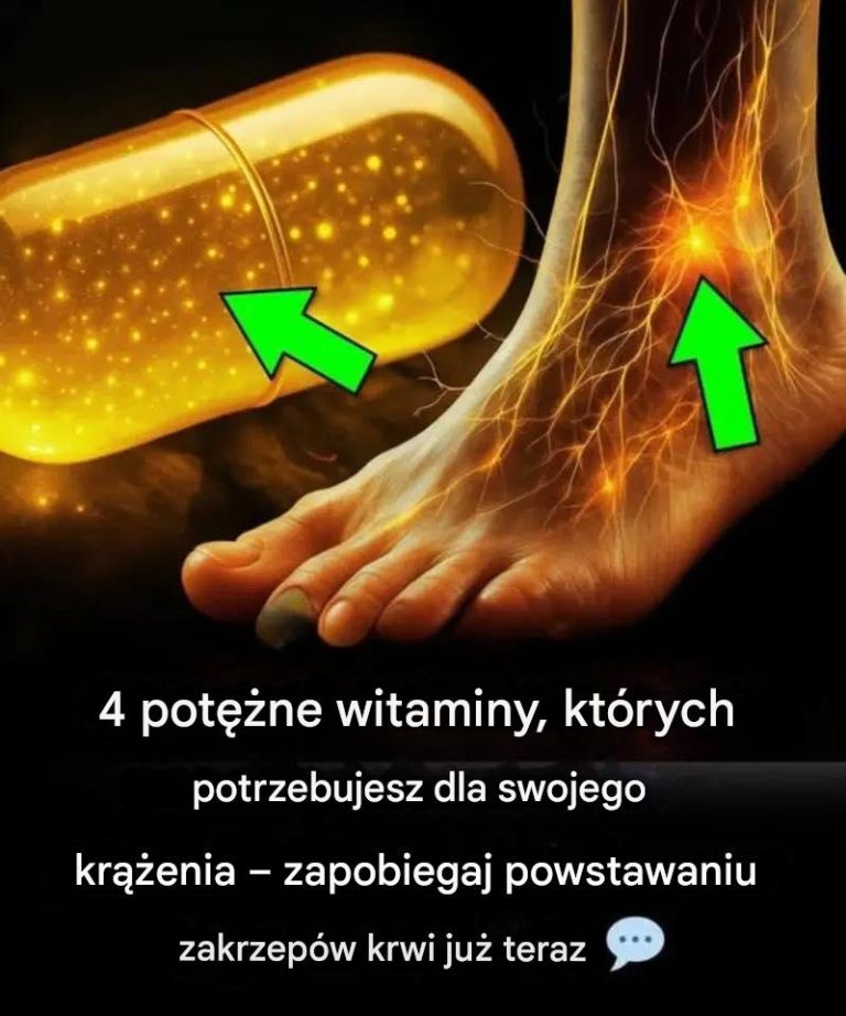 4 silne witaminy niezbędne dla prawidłowego krążenia – zapobiegaj powstawaniu zakrzepów krwi w nogach już teraz!