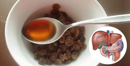 Jak całkowicie oczyścić wątrobę wodą rodzynkową