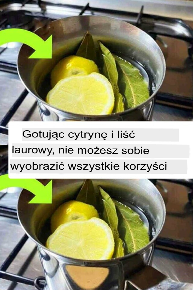 Magiczna Infuzja: Cytryna i Liść Laurowy dla Idealnego Trawienia