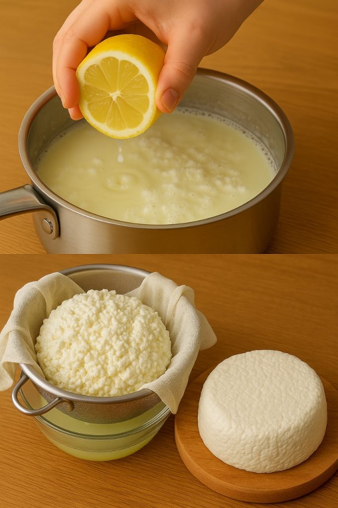 Domowy ser 3-składnikowy