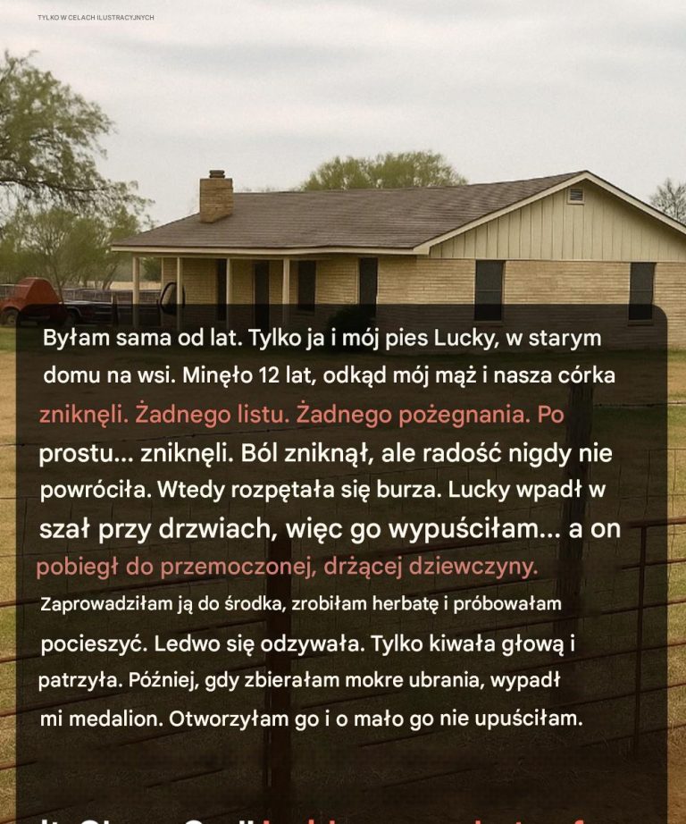 Pomogłem bezdomnej dziewczynie wyjść z burzy – a potem dała mi medalion, o którym myślałem, że przepadł na zawsze