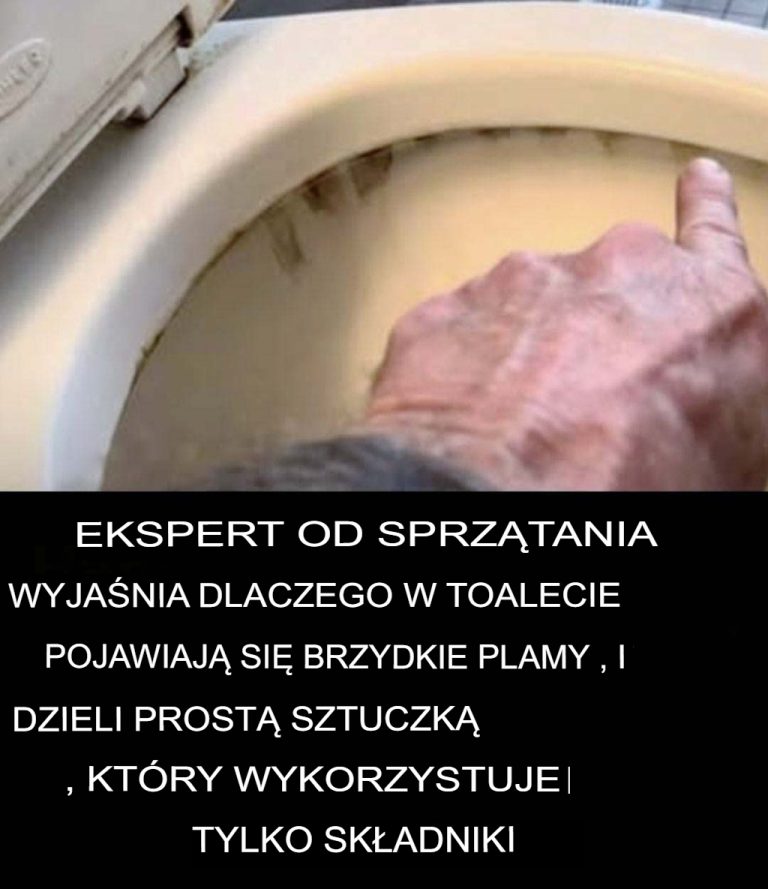 Ekspert ujawnia przyczynę uporczywych plam w toalecie i sposób ich usuwania