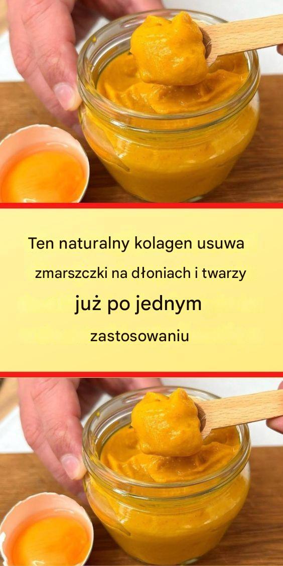 Ten naturalny kolagen usuwa zmarszczki z rąk i twarzy w jednej aplikacji