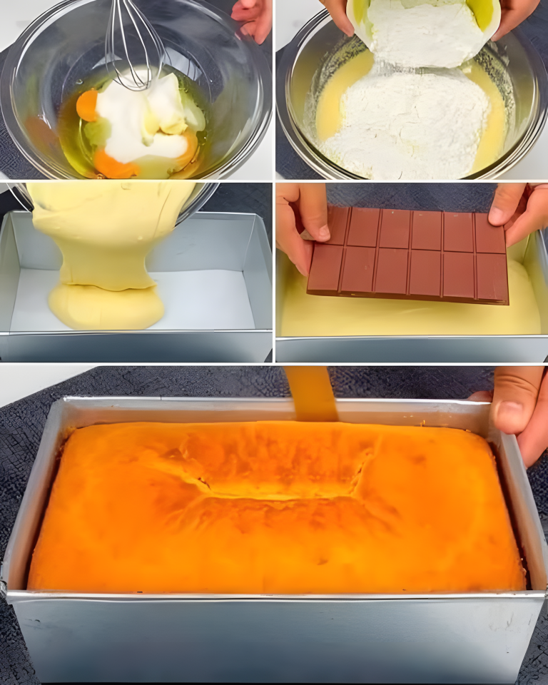 CIASTO Z NADZIENIEM CZEKOLADOWYM