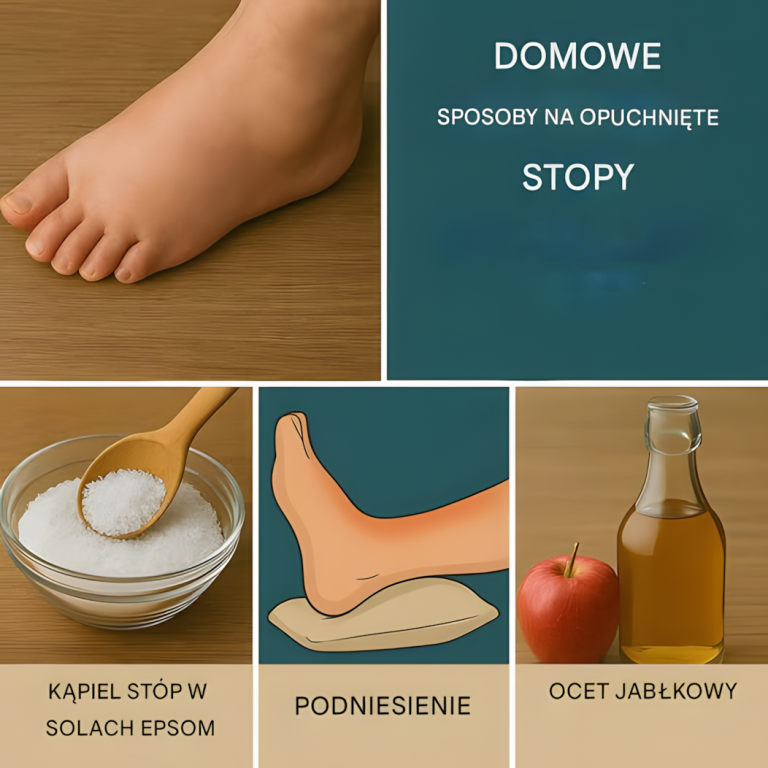 Domowe sposoby na opuchnięte stopy