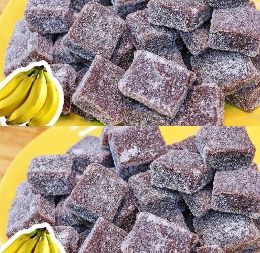 Przygotuj dojrzałe i naturalne cukierki bananowe