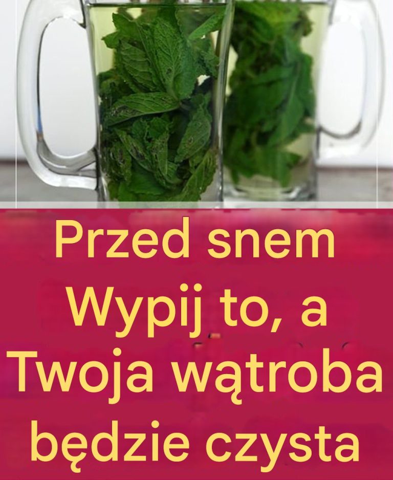 Wypij to przed snem, a Twoja wątroba będzie czysta
