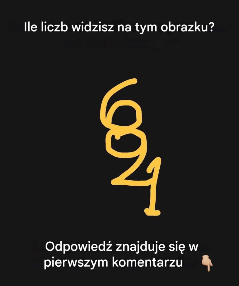 Powiedz nam, co zobaczyłeś jako pierwsze w tym teście wizualnym i dowiedz się, jak wygląda Twój idealny partner.