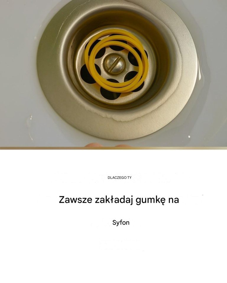 Po co zakładać gumkę na syfon: wszystkie powody i zalety tego prostego triku