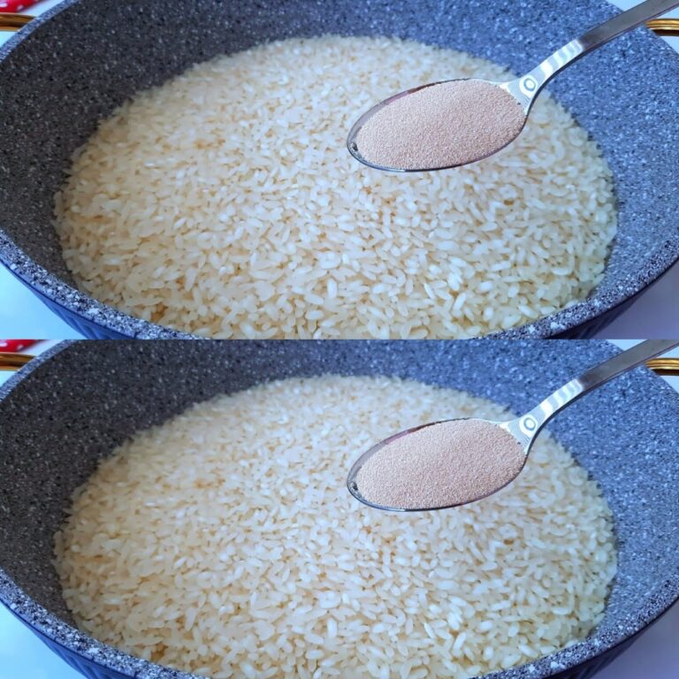 Wystarczy wymieszać ryż i drożdże! Moja babcia zdradziła mi ten sekret!