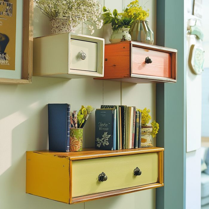 Nie wyrzucaj starych szuflad. Oto 10 genialnych sposobów na ich ponowne wykorzystanie