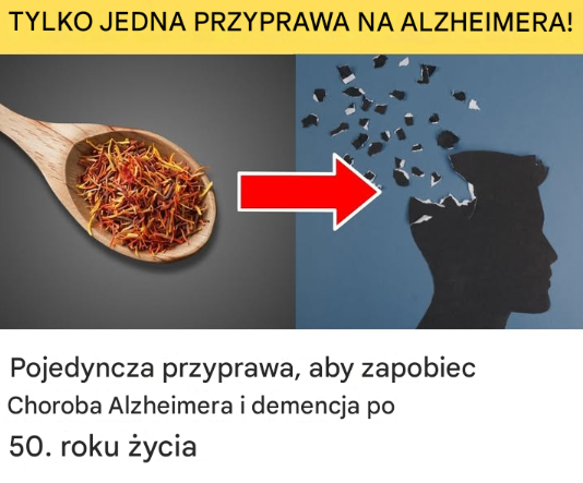 Jedna przyprawa zapobiegająca chorobie Alzheimera i demencji po 50. roku życia