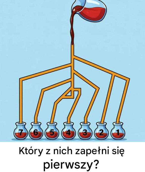 Zagadka dla spostrzegawczych: czy potrafisz odgadnąć, który pojemnik napełni się pierwszy?