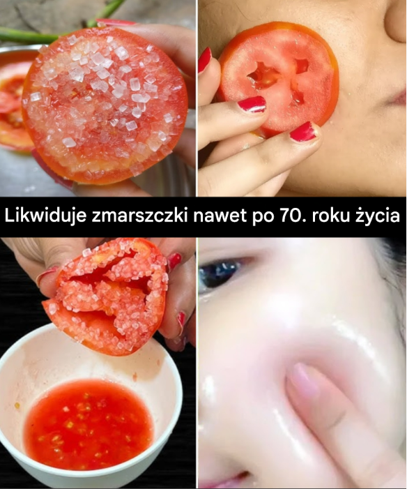 Jak zmiękczyć skórę i pozbyć się zmarszczek za pomocą pomidorów