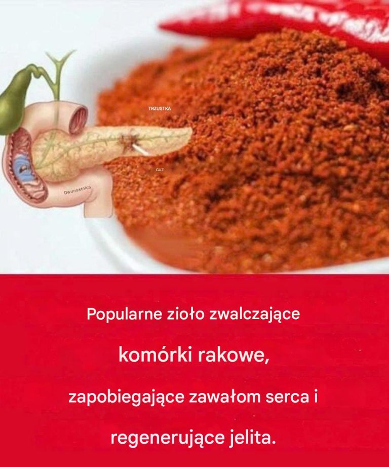 Popularne zioło zwalczające komórki rakowe, zapobiegające zawałom serca i regenerujące jelita.